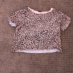Cheetah print shirt